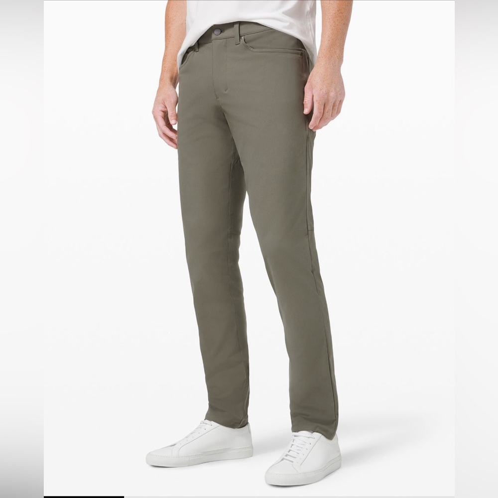 ABC Slim-fit Lululemon pant 32” warpstreme